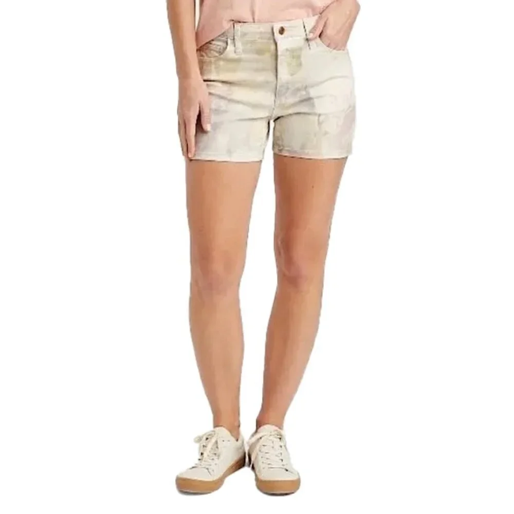❤️ 🆕 UNIVERSAL THREAD High Rise MIDI Shorts Size 4/27